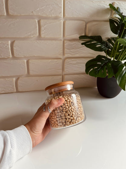 Novo glass jar 0.5L small