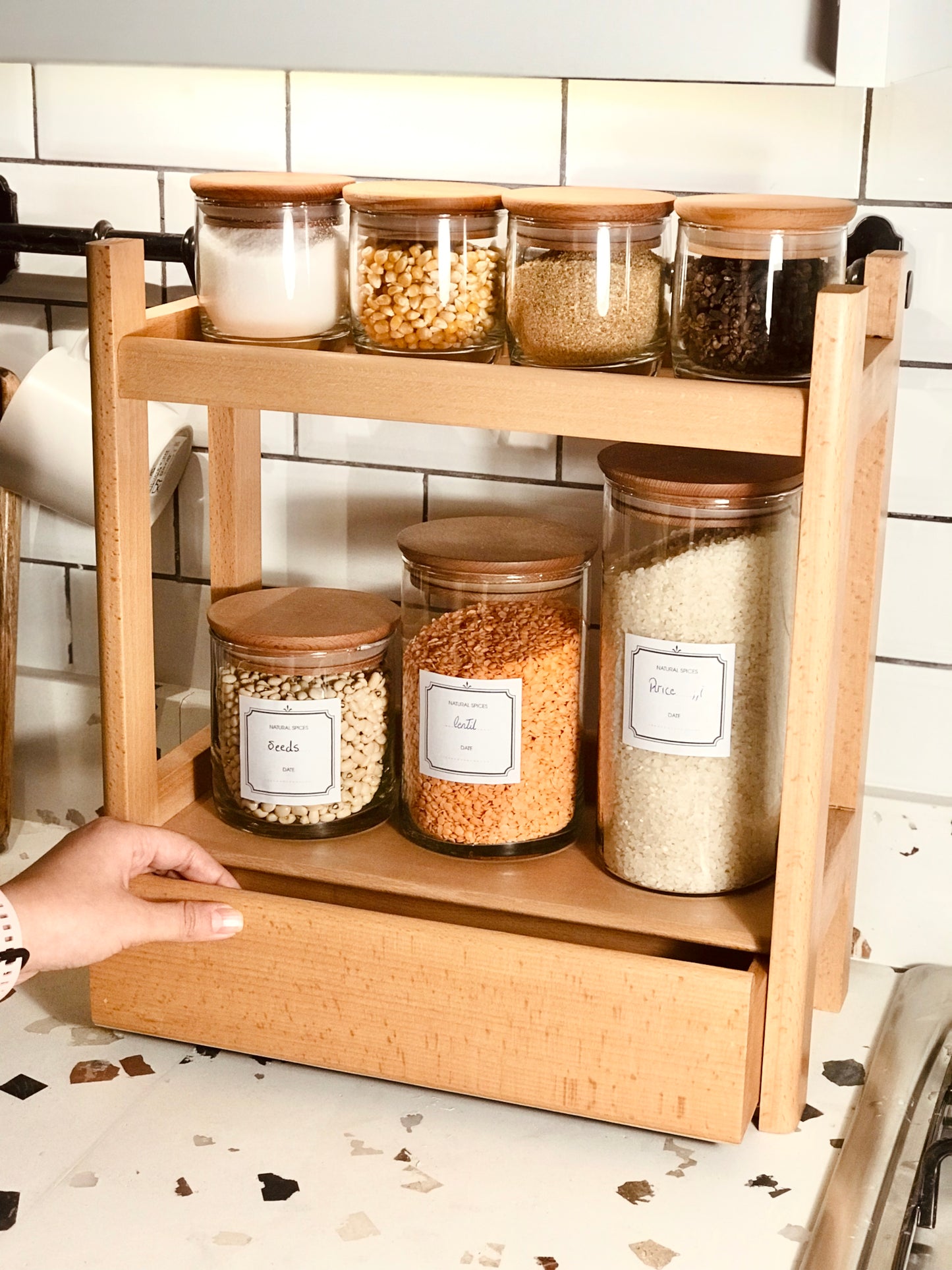 Organizer with drawer