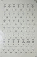 (كلمات) 49 stickers for spices size 3.5cm*5cm